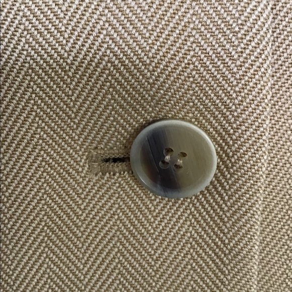 VINTAGE EMANUEL UNGARO PARIS SILK CREAM BLAZER SIZE 6 - Picture 13 of 15